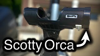 Scotty Orca Rod Holder Review for salmon and walleye trolling [upl. by Ahsenwahs]