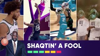 The Spurs are Up to No Good on this Weeks shaqtin 💨🤣  NBA on TNT [upl. by Yelsna]