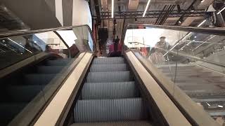 Single File Schindler Up Escalator at Bershka in Cabot CircusBristol UK 🇬🇧 England [upl. by Alicul]