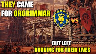 Alliance came for Orgrimmar but left running for their lives [upl. by Ilellan]