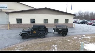 Overland Pioneers Picks Up Their New XVENTURE XV3 Trailer [upl. by Nehgaem]