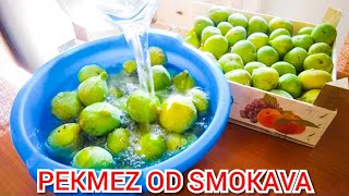 DOMAĆI PEKMEZDŽEM OD SMOKAVA  recept [upl. by Suired379]