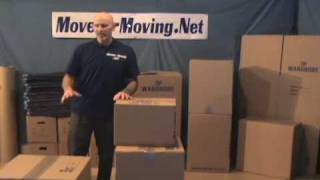 Packing Heavy Items Into The Correct Boxes  MoversMovingNET [upl. by Imefulo]