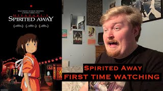 Spirited Away First Time Watching Reaction [upl. by Winston]