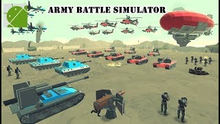 Army Battle Simulator  Android Gameplay HD [upl. by Inig]