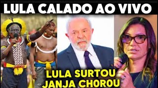 LULA LEVOU SOC0S AO ARRANCAR MICROFONE DE ÍNDIO EM EVENTO E SURT0U [upl. by Cann]