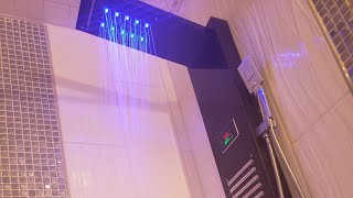 Ello And Allo Shower Panel Installation [upl. by Hussein]