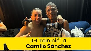 JH de La Cruz le dio tremenda paliza al comediante Camilo Sánchez [upl. by Bachman]