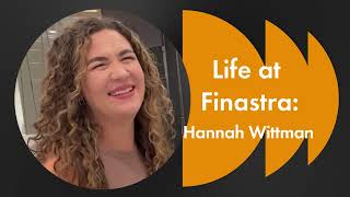 Life at Finastra Hannah Wittman [upl. by Hanford]