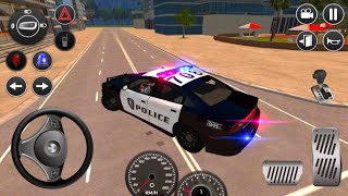 New Police Car Games  Car Game new car games gadi wala game 7444 [upl. by Orsino195]