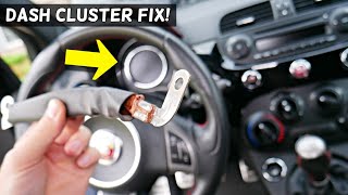 CAR DASH LIGHT BLINK TURN ON AND OFF WHILE DRIVING CLUSTER TURNING ON OFF [upl. by Novi]