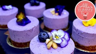 Blueberry Cheesecake Recipe Vegan  Gluten Free [upl. by Landy]