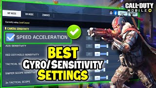 Best SensitivityGyroscope Settings For Cod Mobile MP amp BR Season 3  CODM [upl. by Sotsirhc]