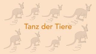 Tanz der Tiere  Chanson en allemand pour les enfants [upl. by Bart]