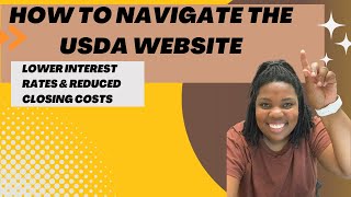 How to use the USDA website for USDA loans [upl. by Hiett]