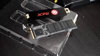 XPG Adata sx6000 pro m2 ssd  Unboxing amp Review [upl. by Eimmas]