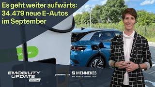 Es geht aufwärts – EAutoZulassungszahlen im September – eMobility Update [upl. by Iat]