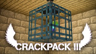 Crackpack 3 Modpack Ep 12 Mob Spawner Automation [upl. by Ymmot]