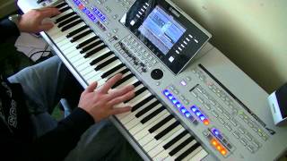 Mission Impossible theme song in 44 Dance Style Yamaha Tyros [upl. by Arodal]