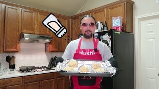 COOKING WITH BIZZY BONE VEGAN CRAB CAKES SALT BAE STYLE [upl. by Gisele]