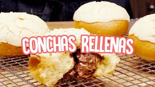 ¡Haz conchas rellenas con el chef Irving Quiroz Muy fácil [upl. by Ardnoid]