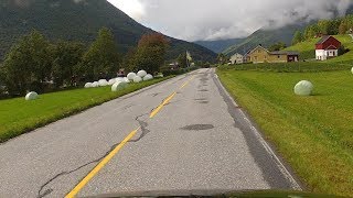 Driving Trollstigen in Norway by car [upl. by Edylc768]