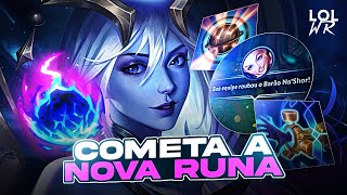 COMETA A NOVA RUNA Roubei Barão Lux Gameplay  LoL Wild Rift [upl. by Yeffej376]