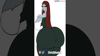 Sally Nightmare Before Christmas NSFW Speed Art Timelapse [upl. by Wolgast]