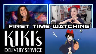 MOVIE REACTIONS Kikis Delivery Service  FIRST TIME WATCHING [upl. by Acinnor]