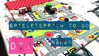 DIY Spieleteppich TO GO nähen  DIY Kajuete [upl. by Reivaj110]