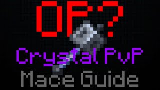 The ONLY Crystal PvP Mace Guide you need [upl. by Gherlein]