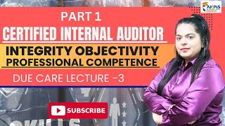 Certified Internal Auditor I P1 L 3 Impairment threats Previously worked etc [upl. by Jair]