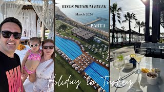 Mart Sonu Efsane Tatil Vlog  Part 1  Rixos Premium Belek [upl. by Llywellyn557]