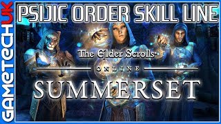 Psijic Order Skill Line  Unlocking Level 1  ESO Summerset [upl. by Drol906]