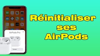 Comment réinitialiser Airpods Remettre à zero des Airpods et des Airpods Pro [upl. by Artsa]