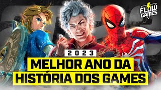 O MELHOR ANO DA HISTÓRIA DOS GAMES  Flow Games 92 [upl. by Aihsoem]