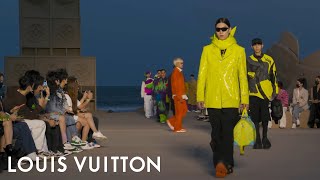 Men’s SpringSummer 2023 Show in Aranya China  LOUIS VUITTON [upl. by Jariah]