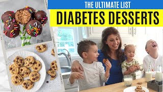 The Ultimate List of Diabetic Desserts [upl. by Leicam]