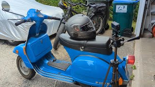 1979 Vespa Part 18 First Ride With a GoPro [upl. by Eki403]