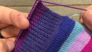 Customizable Toe Up Sock Tutorial Part 2  The Heel Flap amp Gusset [upl. by Assiral]