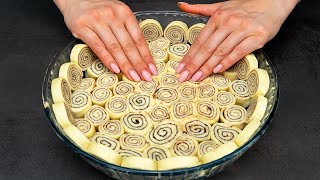 Three brilliant dessert ideas from puff pastry Ready in 20 minutes [upl. by Sadoc]