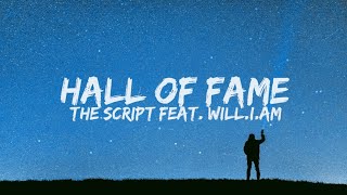 The Script  Hall Of Fame Lyrics [upl. by Romelda]