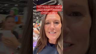 Selfridge’s Birmingham Lego Advent Calendars Christmas 2024 youtubecreatorcommunity [upl. by Ainolopa]