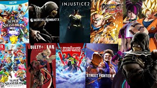 Ranking EVERY Fighting Game of The Year WORST TO BEST Top 10 Fighting Games [upl. by Carrel]