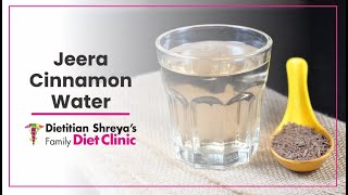 Lose weight with Jeera Cinnamon Water [upl. by Loydie]