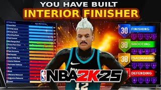 THIS INTERIOR FINISHER BUILD IS DOMINATING 2K25 BEST SLASHING BUILD IN 2K25 [upl. by Domenech]