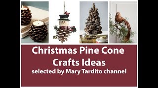 Christmas Pine Cone Crafts Ideas  DIY Pinecone Decor Ideas for Winter Season [upl. by Fogel]