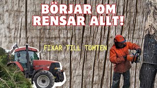 Börjar om amp fixar till tomten [upl. by Jeanelle]