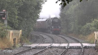 35018 British India Line on the Pendle Dalesman  02082022 [upl. by Aekahs206]