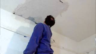 Ceiling Repair Lath and Plaster  Hawthorn Plaster Repairs [upl. by Rutger]